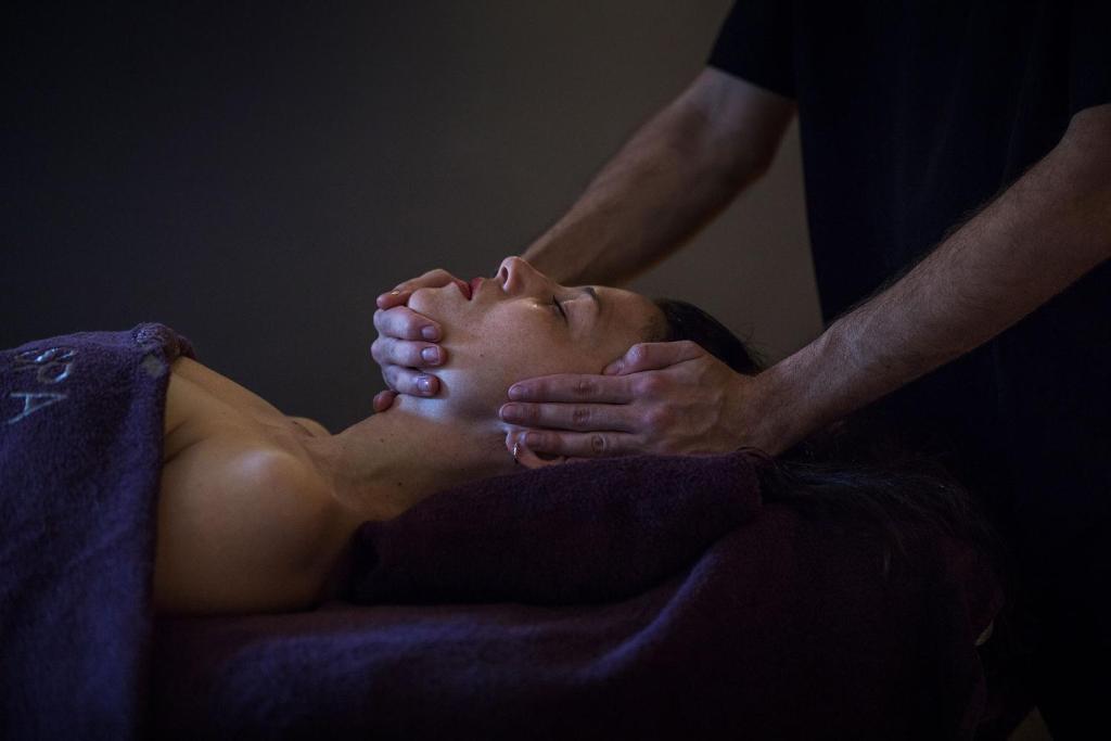 Spa e/ou outras comodidades de bem-estar em Au Coeur du Village