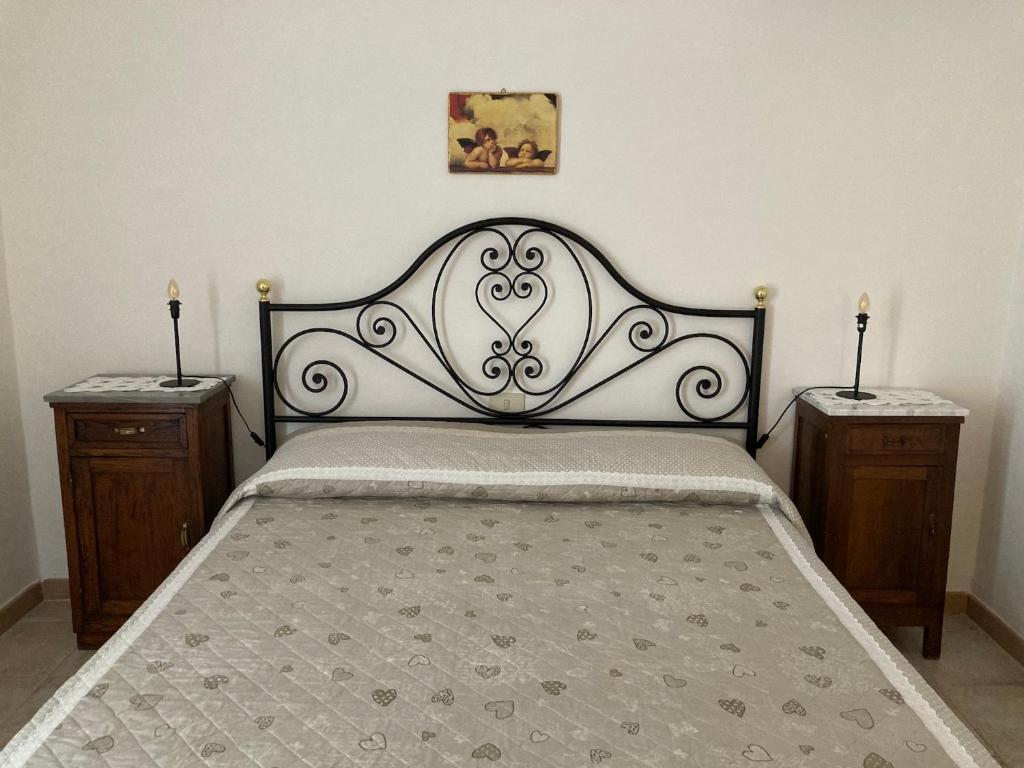 Postel nebo postele na pokoji v ubytování B&brown