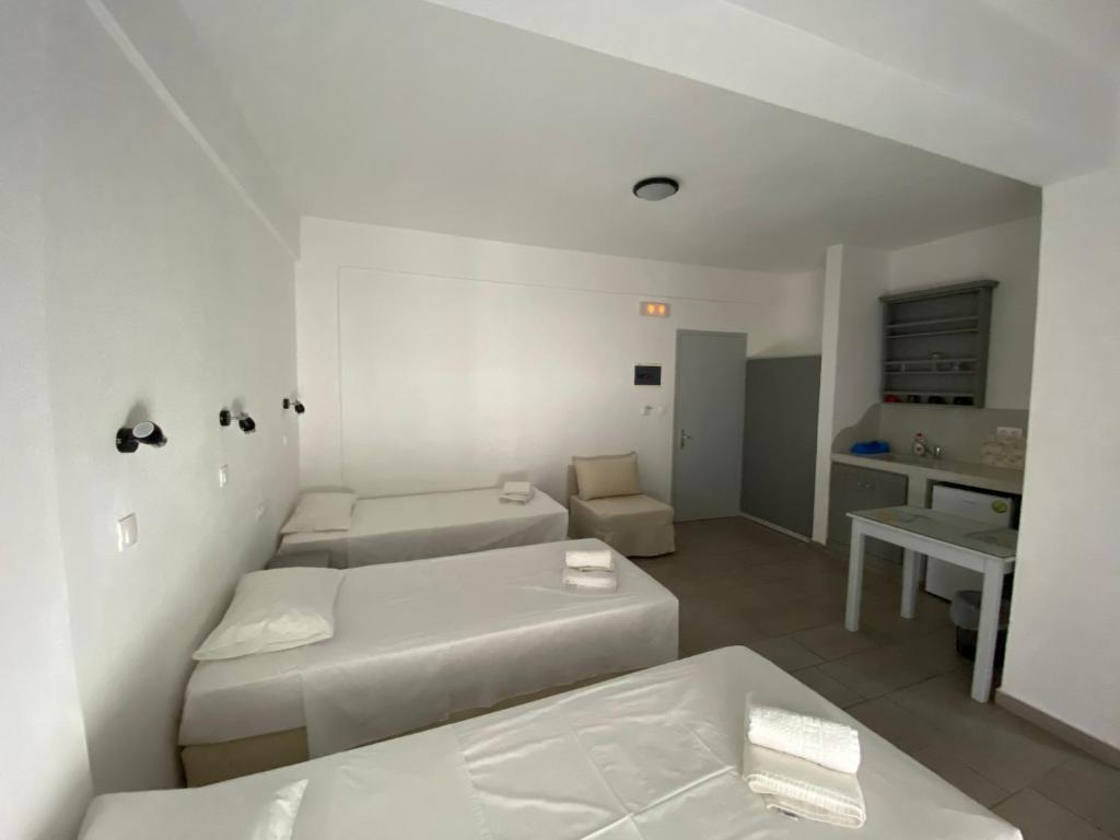 TV a/nebo společenská místnost v ubytování Deep Blue Rooms & Apartments