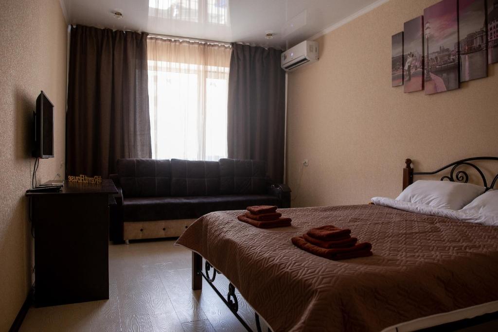 Уютная квартира для большой компании - Cozy apartment for a large company, 6 спальных мест - отзывы и видео