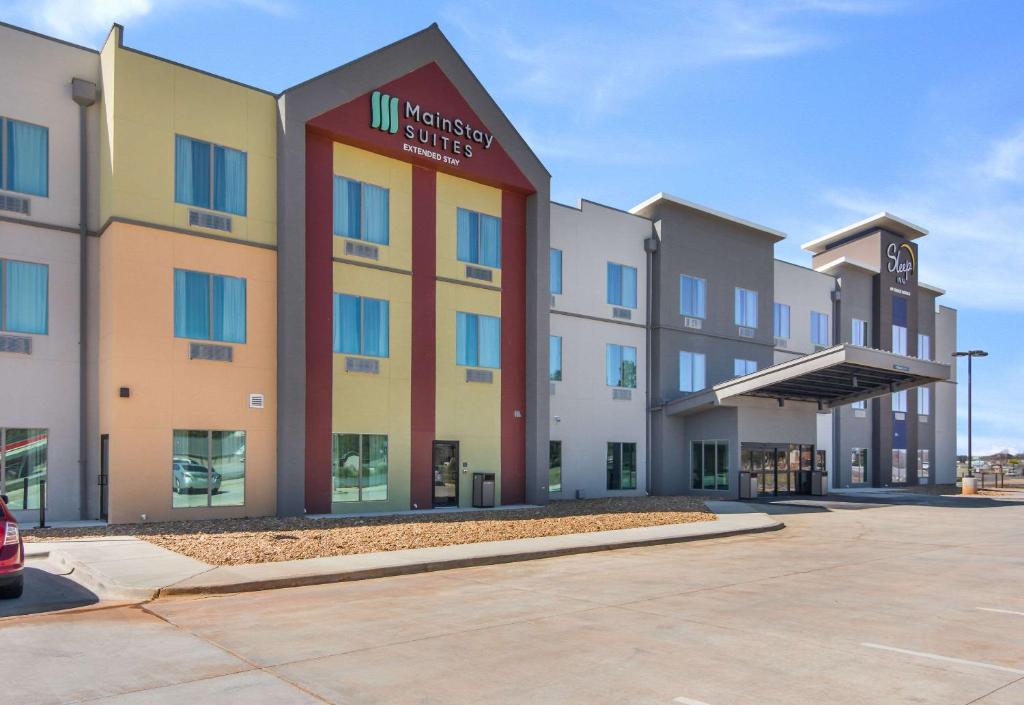 a rendering of a hotel with a parking lot at Sleep Inn East Camden in Camden