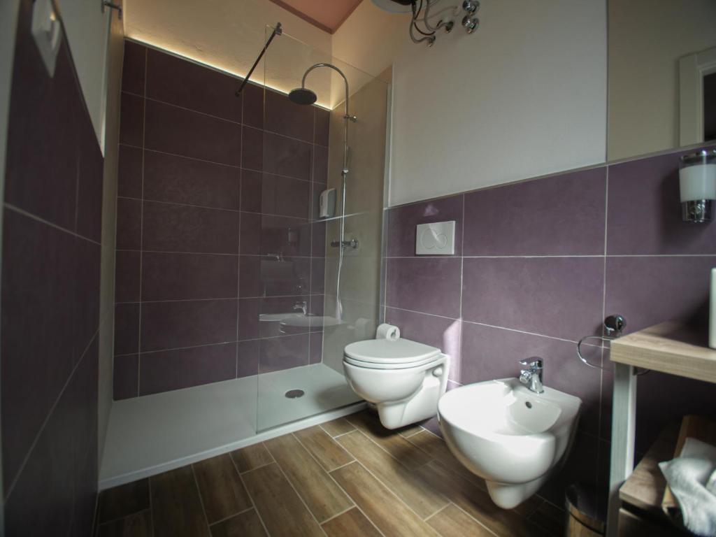 Koupelna v ubytování B&b Angolo 29