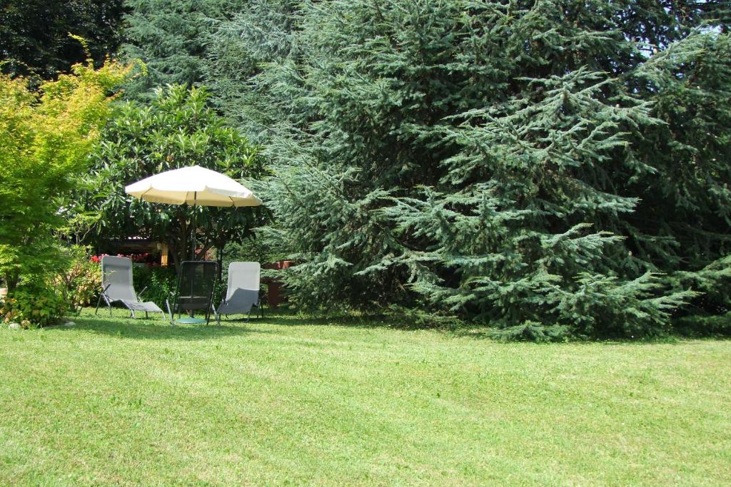Zahrada ubytování Monolocali In Casa Con Giardino Bellagio