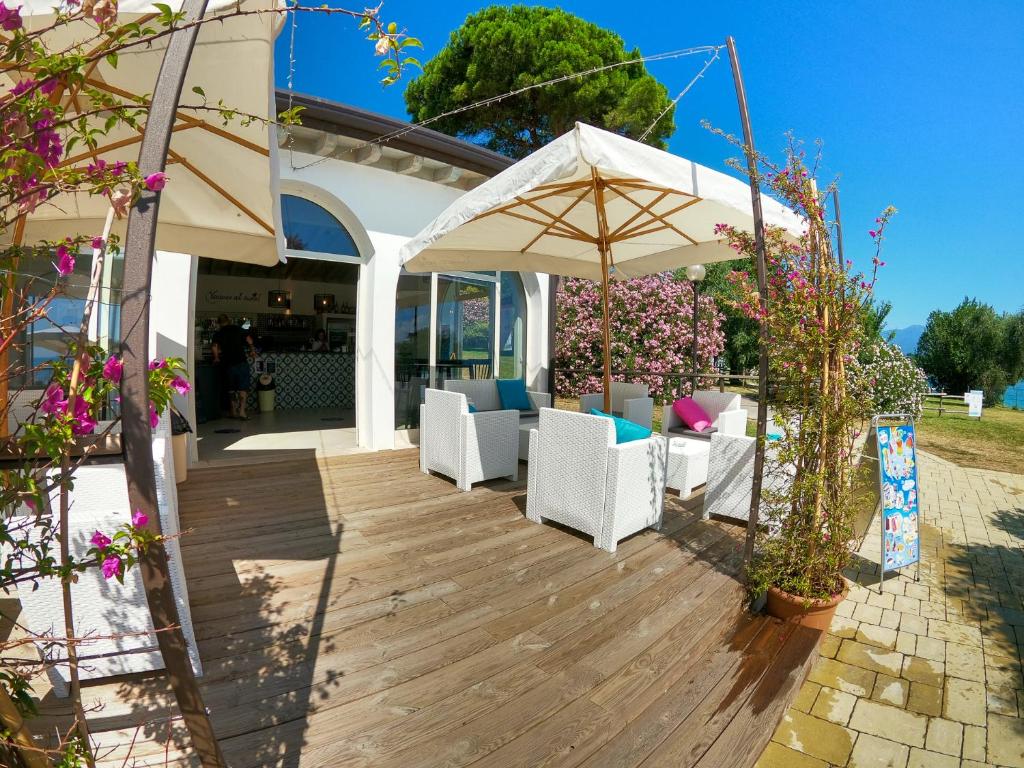 Zahrada ubytování Sivinos Camping Boutique
