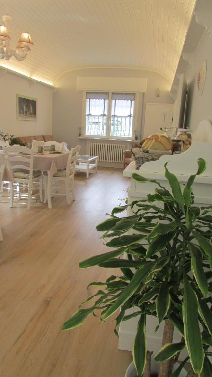 Posezení v ubytování B&B Nadine