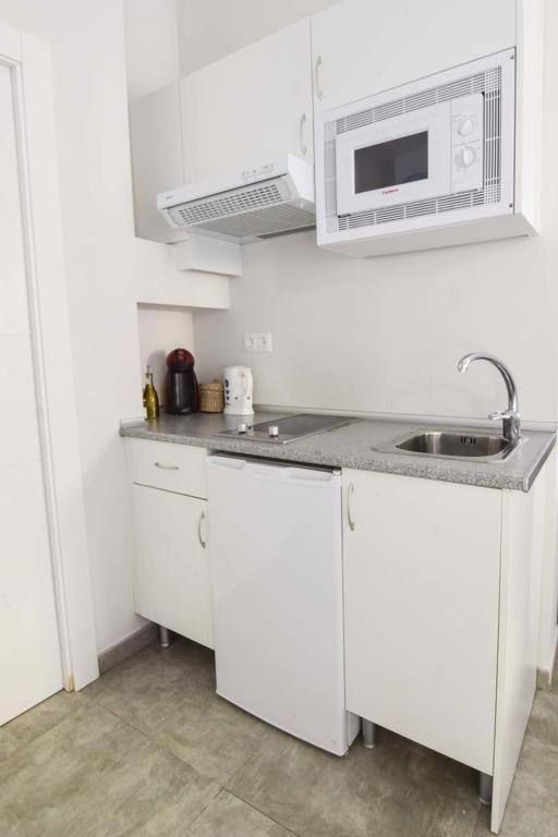 Kuchyňa alebo kuchynka v ubytovaní Apartamentos CENTRO SALECIANOS
