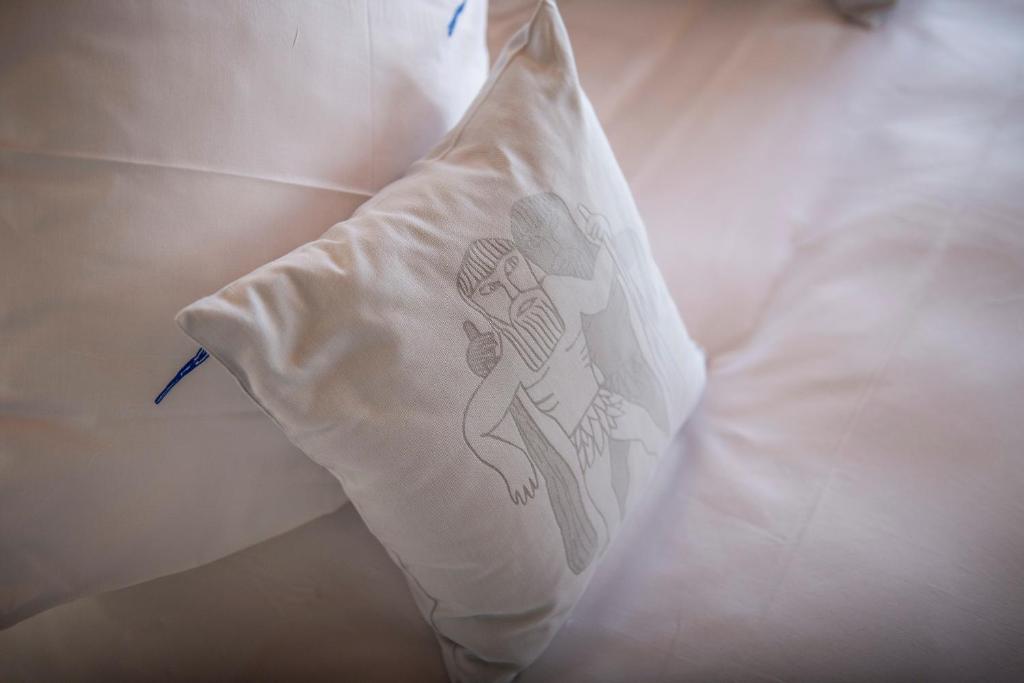 Letto o letti in una camera di Le Sauvage
