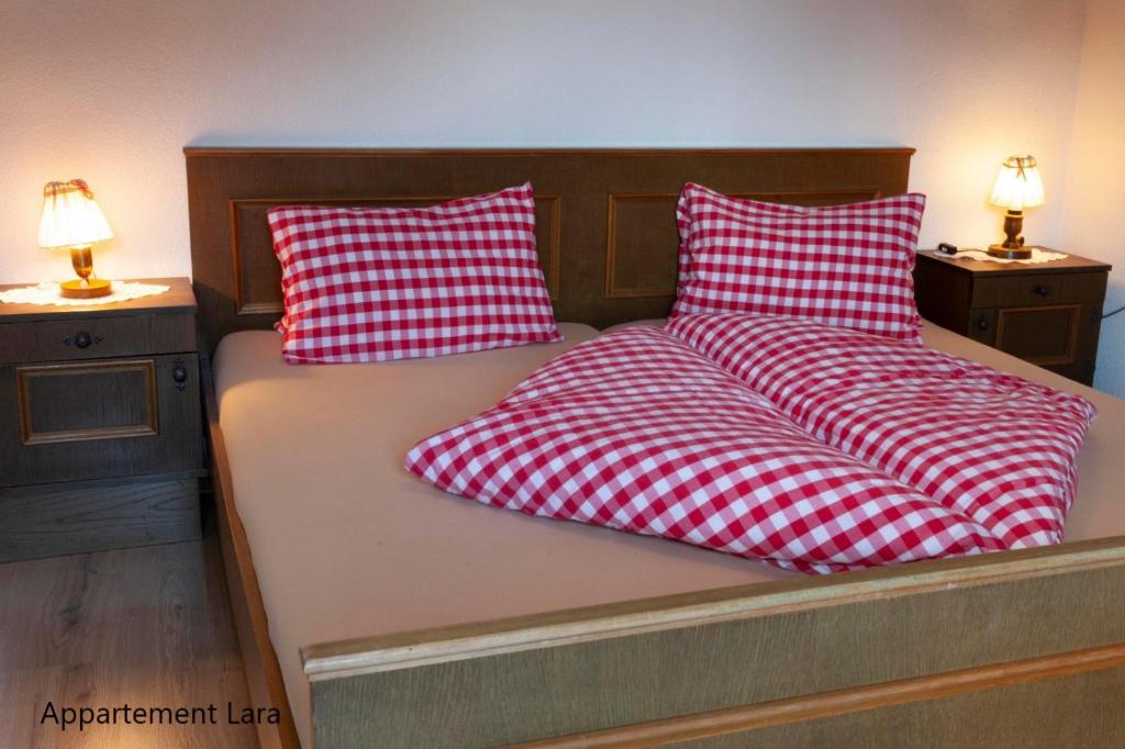 Posteľ alebo postele v izbe v ubytovaní Appartement Lara & Lea