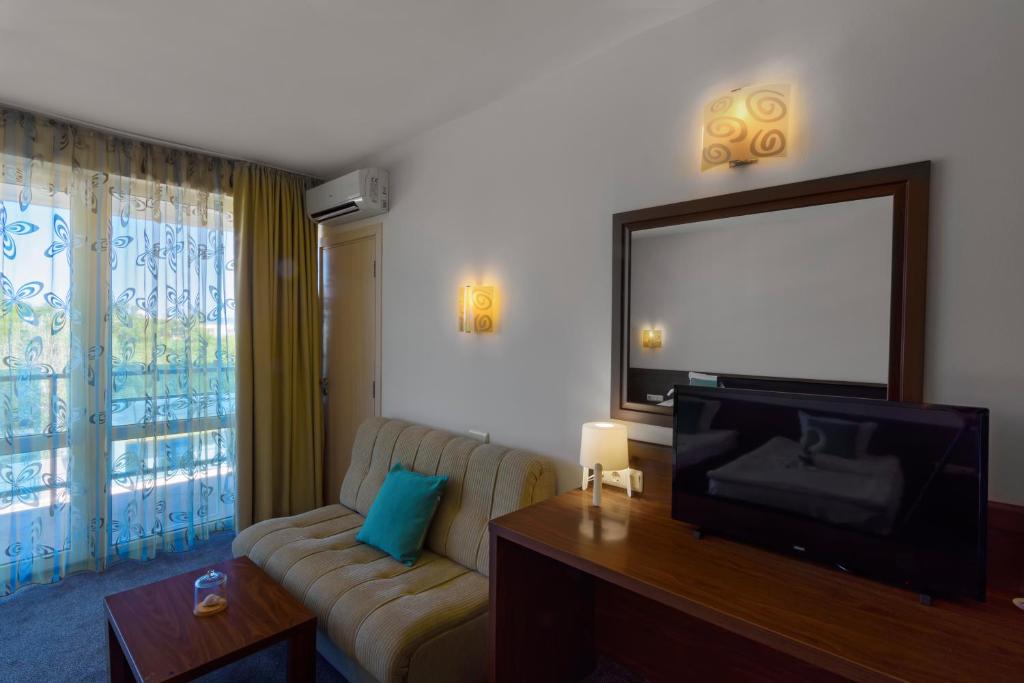 Posezení v ubytování Hotel Glarus Beach