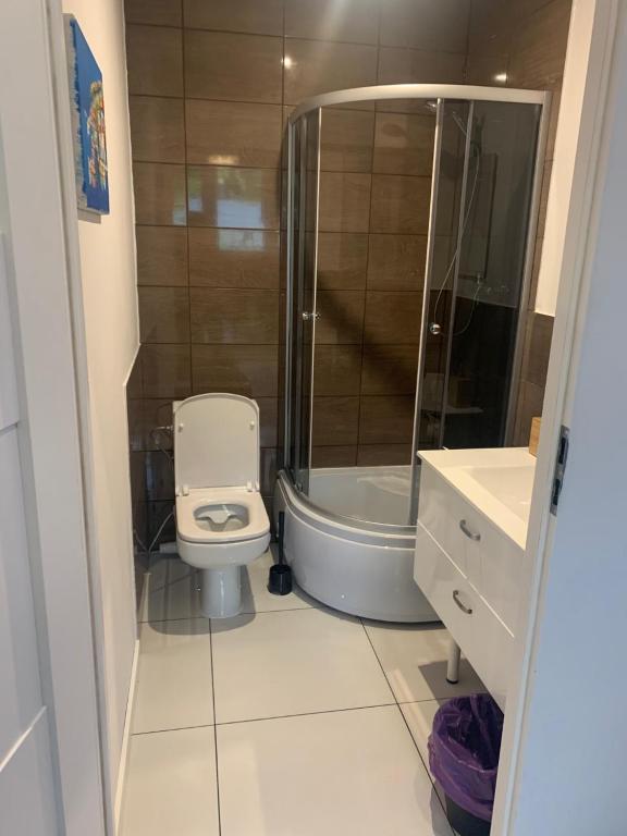 Koupelna v ubytování Smart Stay Hostel Gdynia