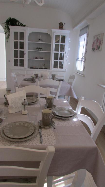 Posezení v ubytování B&B Nadine