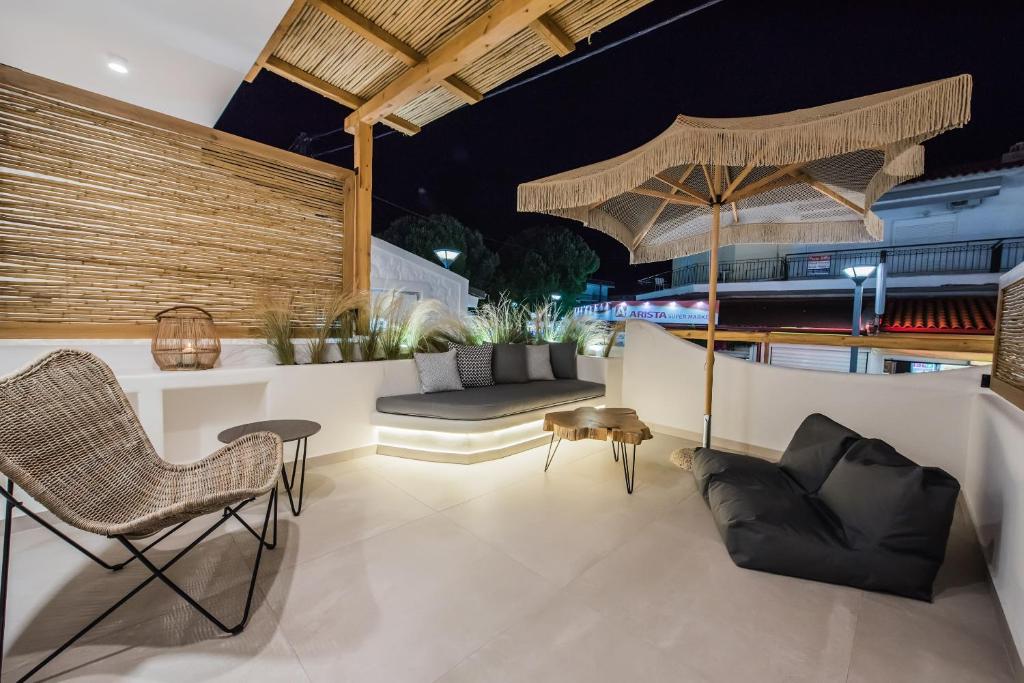 Posezení v ubytování Bohemia Luxury Living