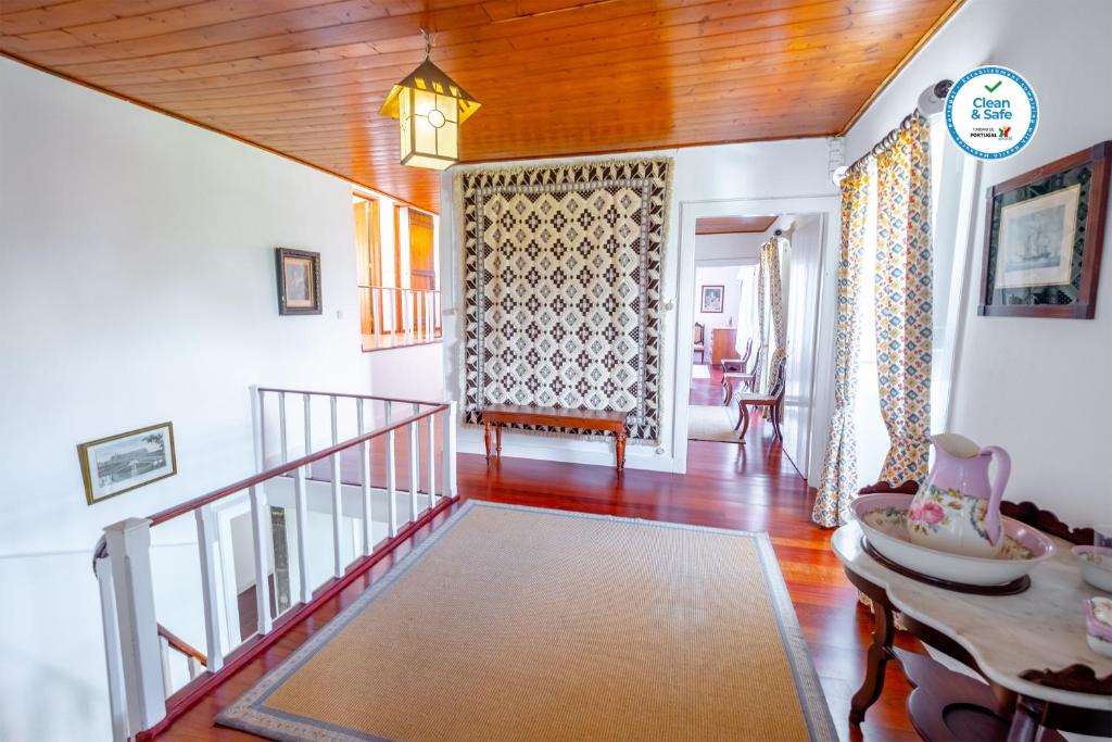 Postel nebo postele na pokoji v ubytování Casas do Termo
