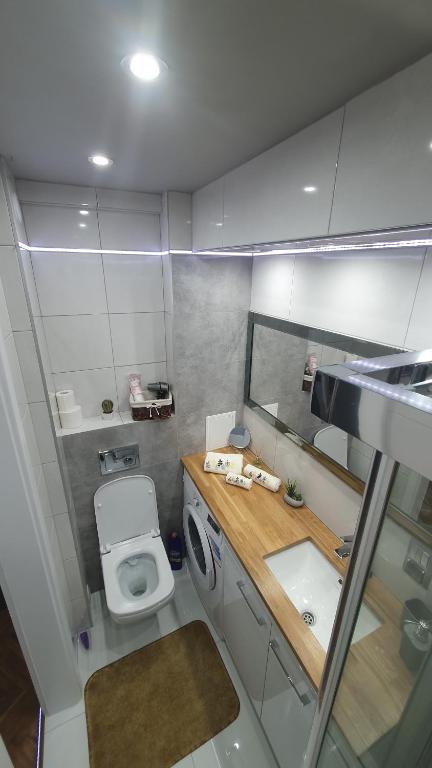Łazienka w obiekcie Apartament Park Saski