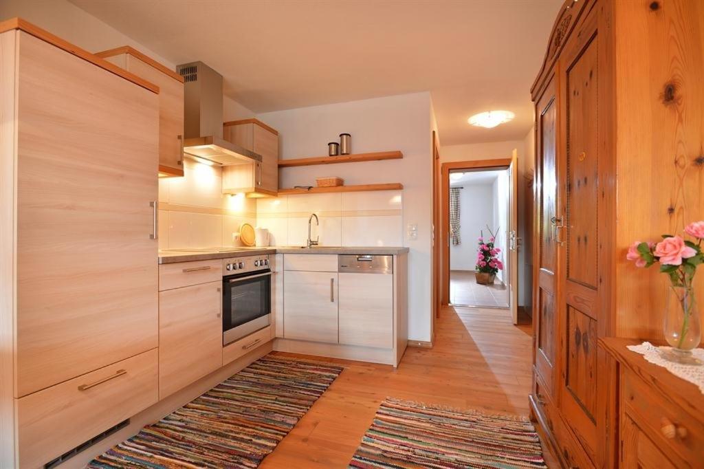 Kuchyňa alebo kuchynka v ubytovaní Apartement Vorderlaiming