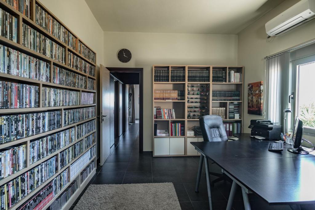 Biblioteca na villa