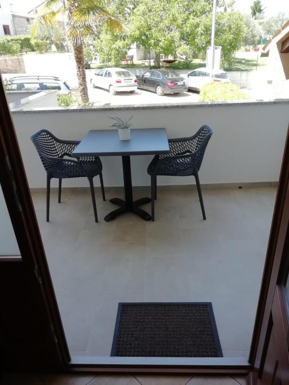 Balkón nebo terasa v ubytování Apartment Mari