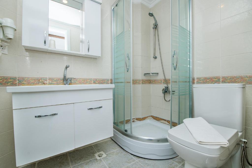Ванная комната в Soothe Hotel