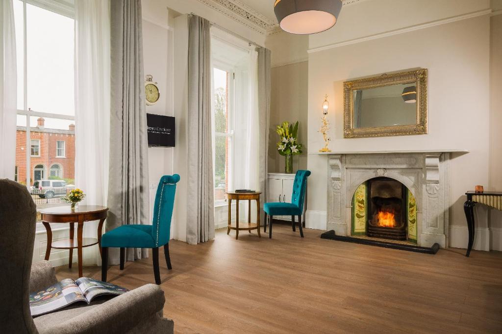 Posezení v ubytování No 9 Rathgar