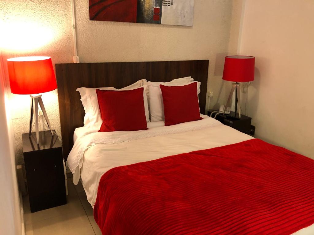 Postel nebo postele na pokoji v ubytování Matic Apartments