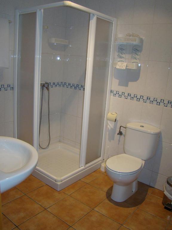 Koupelna v ubytování El Cordobés , alojamiento y habitaciones