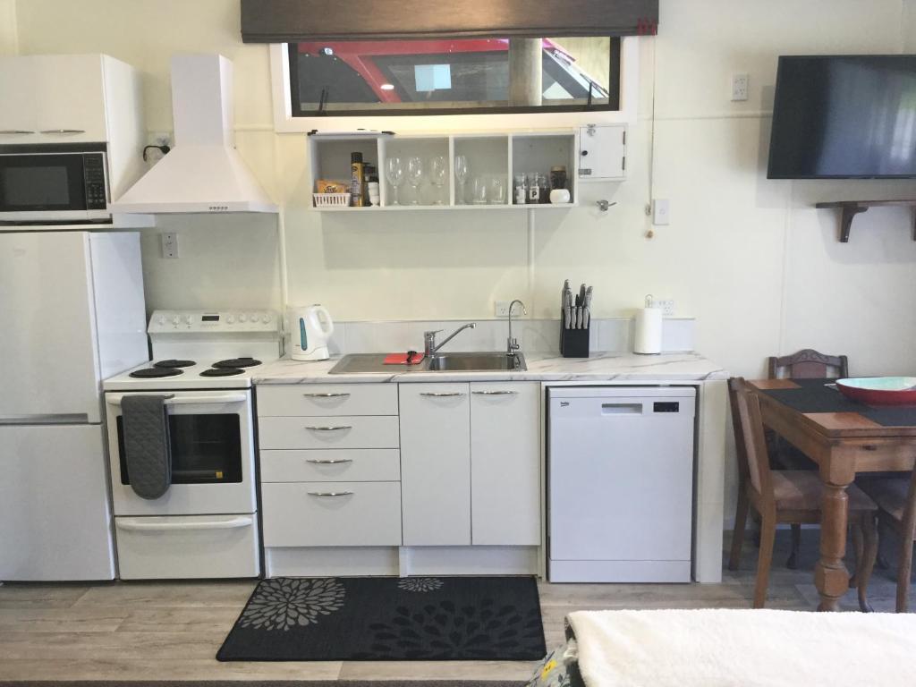 Kuchyň nebo kuchyňský kout v ubytování Union Street Hideaway
