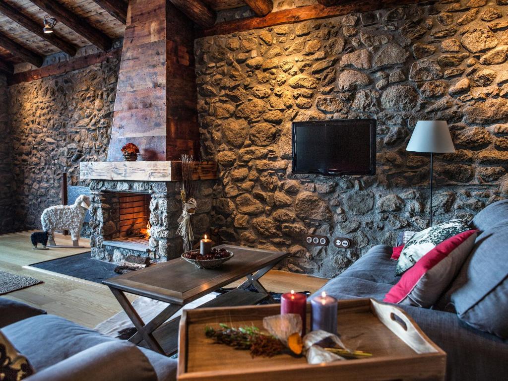Posezení v ubytování R de rural - Borda del Mollà