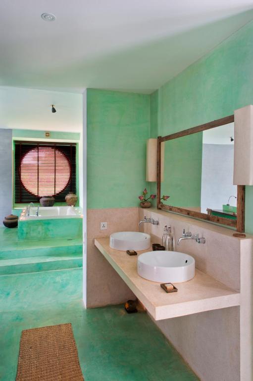Koupelna v ubytování Knai Bang Chatt Resort