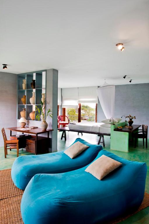 Posezení v ubytování Knai Bang Chatt Resort