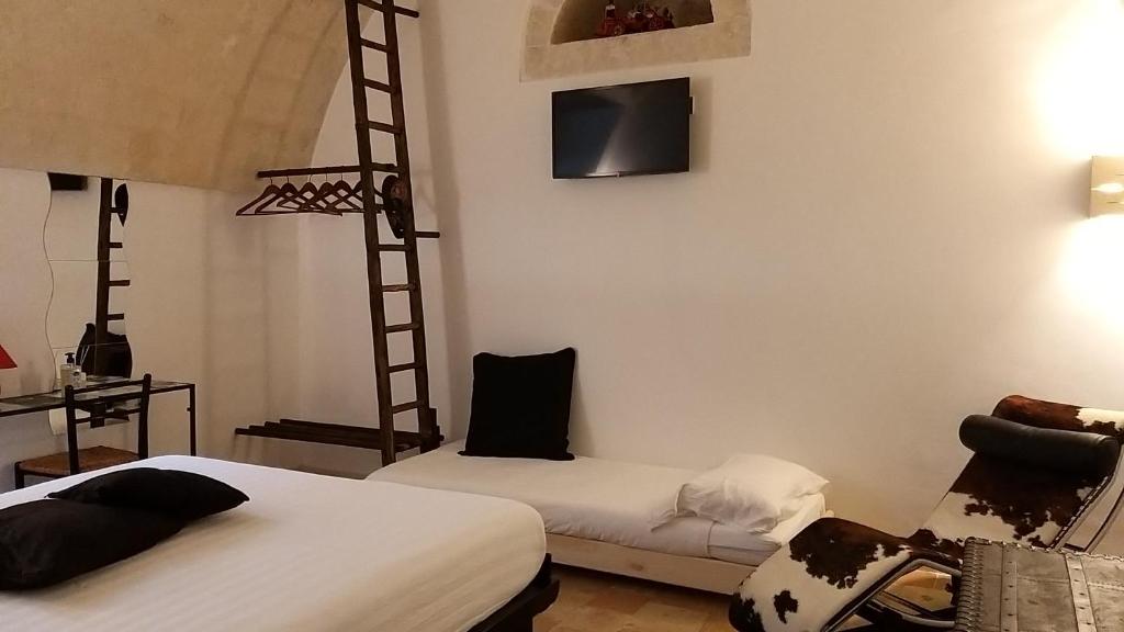 Postel nebo postele na pokoji v ubytování Acqua Dolce
