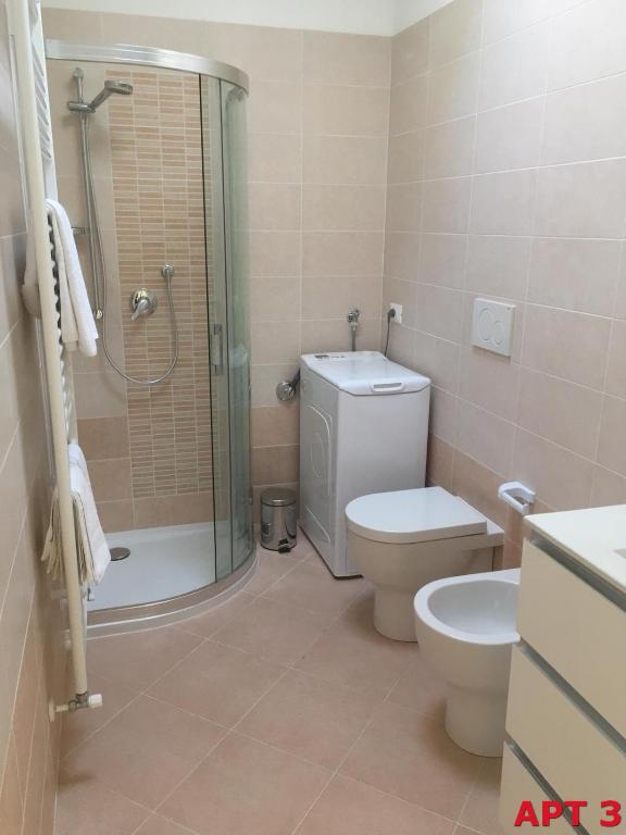 A bathroom at Agnese Apartments