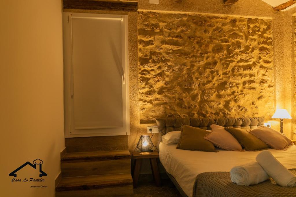 Posteľ alebo postele v izbe v ubytovaní CASA LO PASTELER