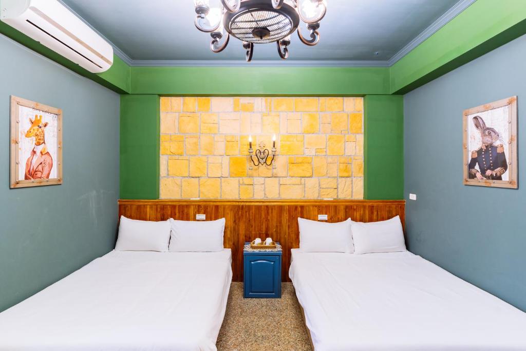 花蓮花漾夏卡爾民宿-無人民宿自助入住-包棟可烤肉可麻將 - Quadruple Room With Bathroom