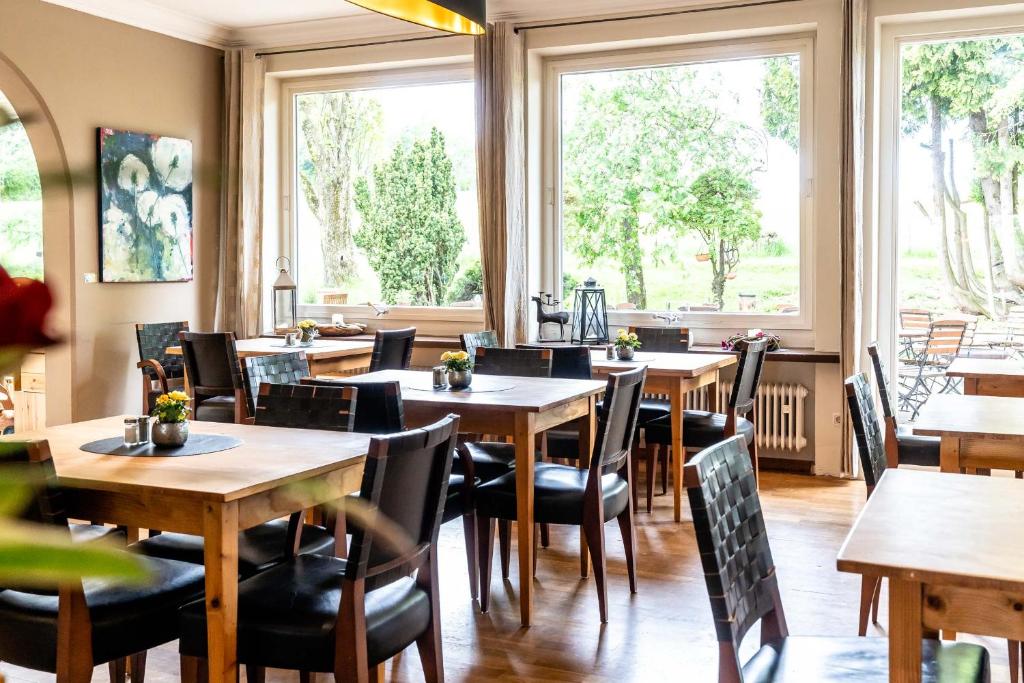 Restaurace v ubytování SEINZ Wisdom Resort - Bio-Hotel vegan-vegetarisch