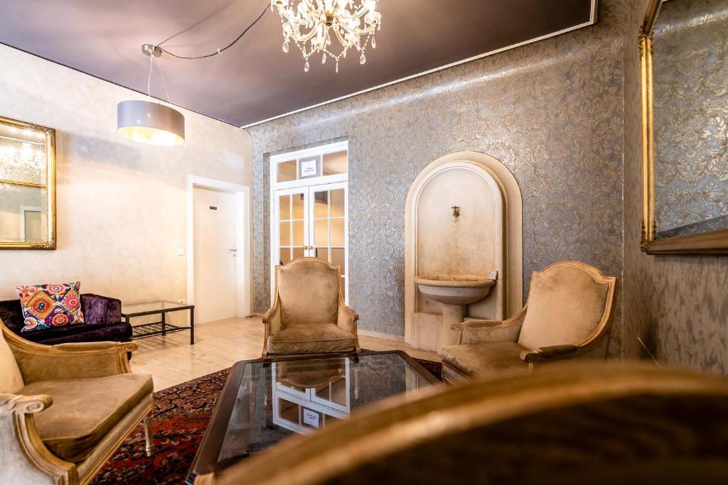 Posezení v ubytování SEINZ Wisdom Resort - Bio-Hotel vegan-vegetarisch