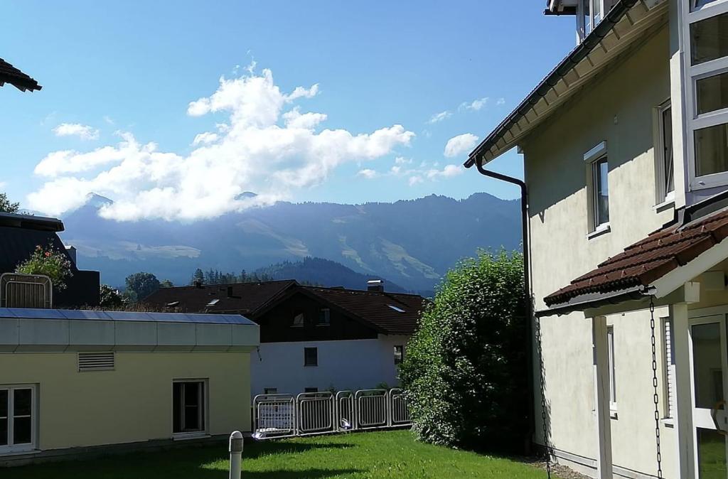 Nespecifikovaný výhled na hory nebo výhled na hory při pohledu z apartmánu
