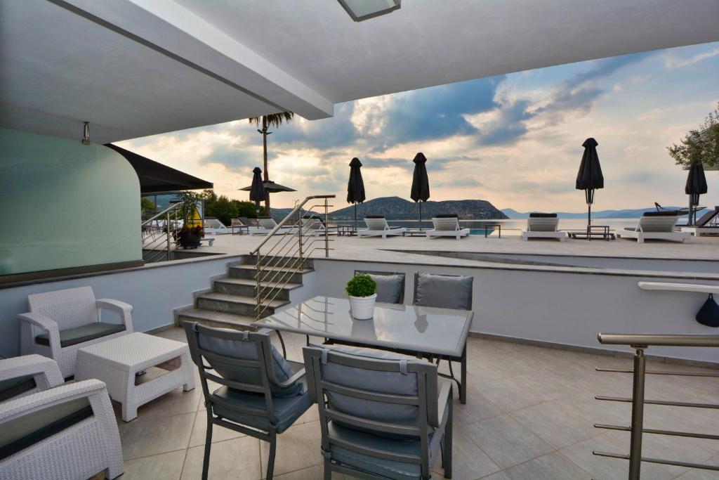 Posezení v ubytování Dardiza Boutique Hotel