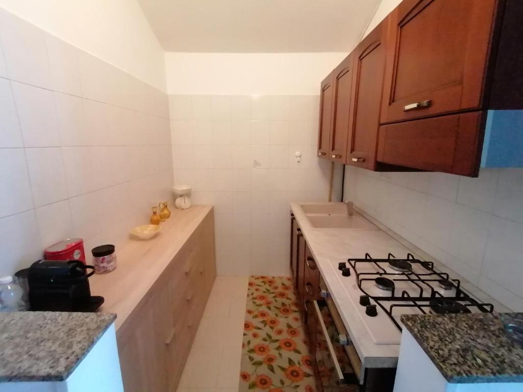Kuchyň nebo kuchyňský kout v ubytování Casa Vacanze BORGO VECCHIO