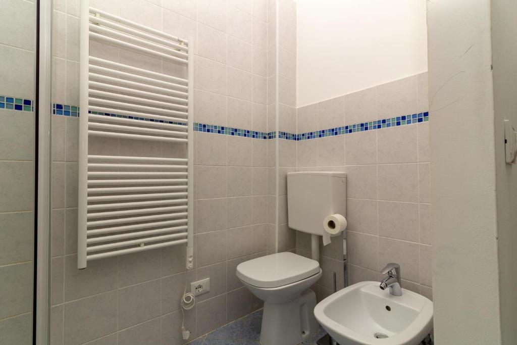 Kúpeľňa v ubytovaní Veneziacentopercento Corderie Apartment