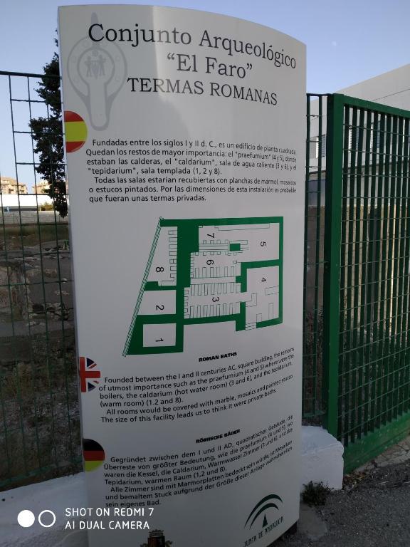 Certifikát, hodnocení, plakát nebo jiný dokument vystavený v ubytování El Faro