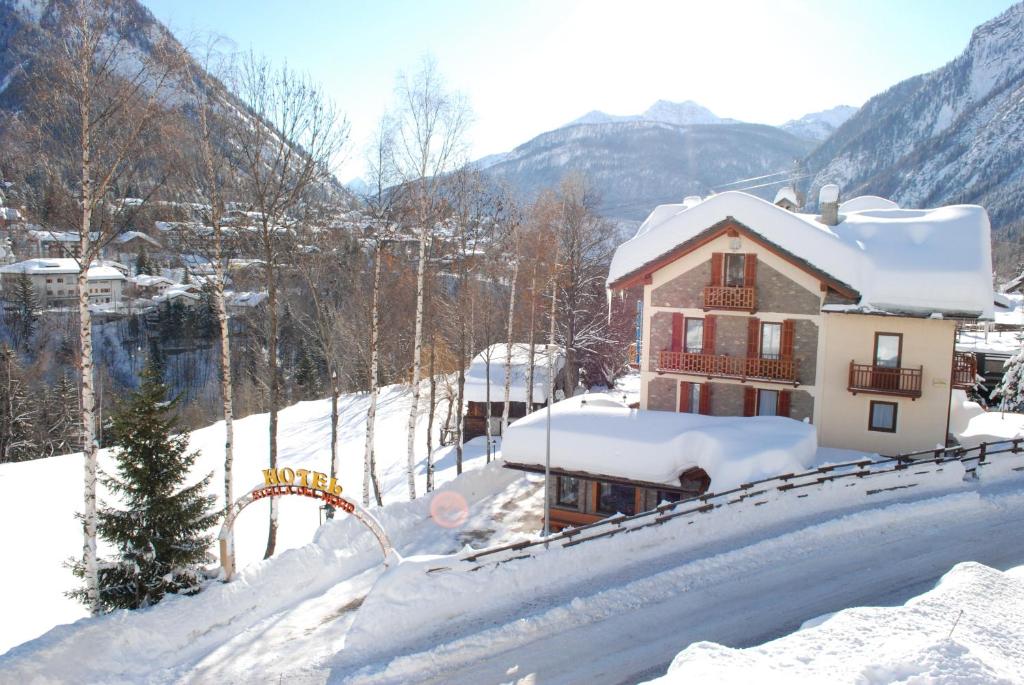 Hotel Stella Del Nord v zimě