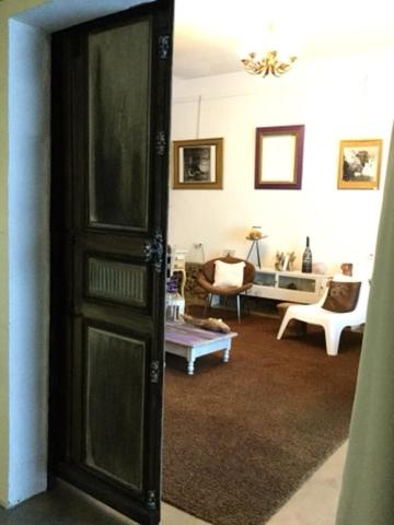 Posezení v ubytování Loft Atypique