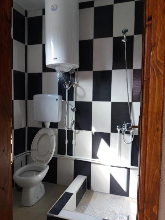Koupelna v ubytování Guest House Vukicevic