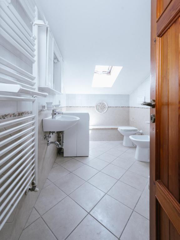 Koupelna v ubytování Casa GINESTRA a Bagno Vignoni
