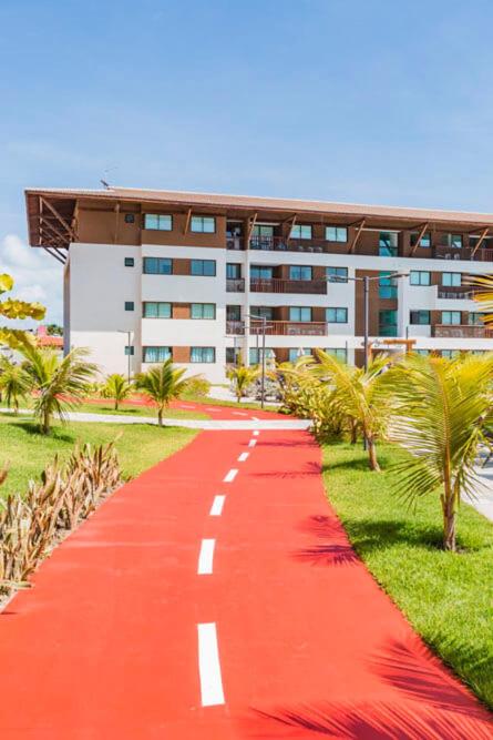  Flat no Resort Cupe Living na Praia Muro Alto Porto de Galinhas