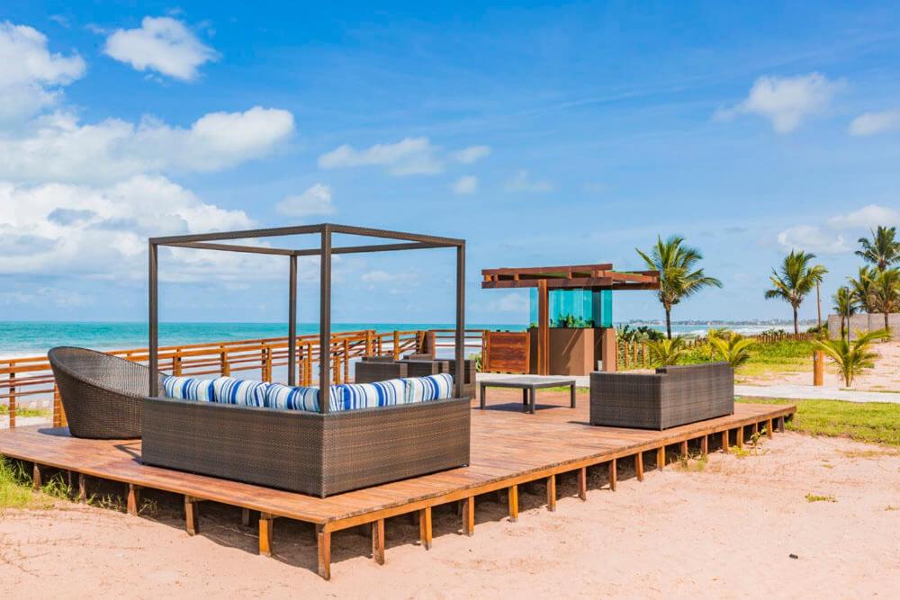  Flat no Resort Cupe Living na Praia Muro Alto Porto de Galinhas