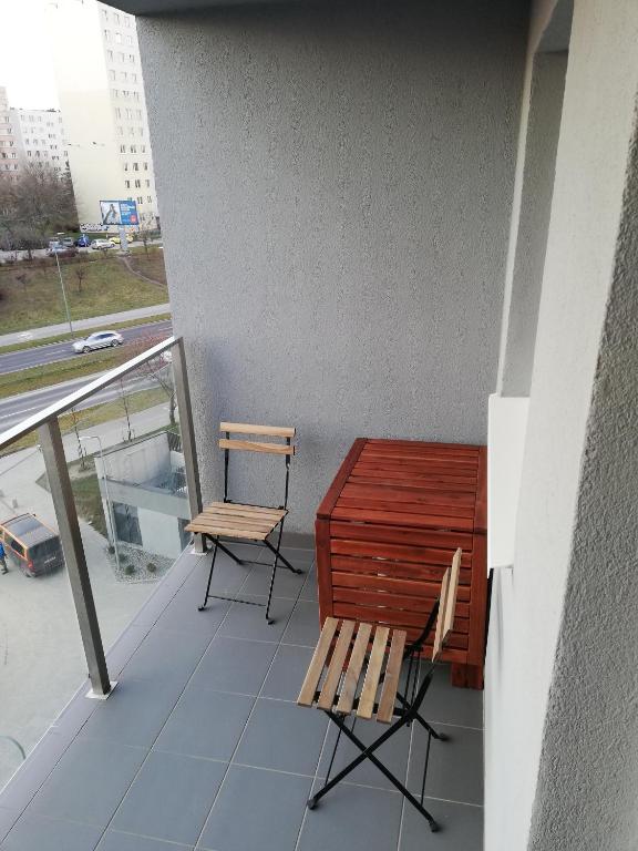 Balkón alebo terasa v ubytovaní Kompozytor