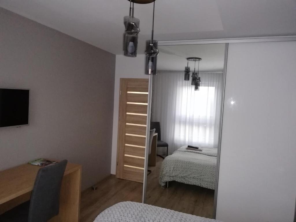 Posteľ alebo postele v izbe v ubytovaní Kompozytor