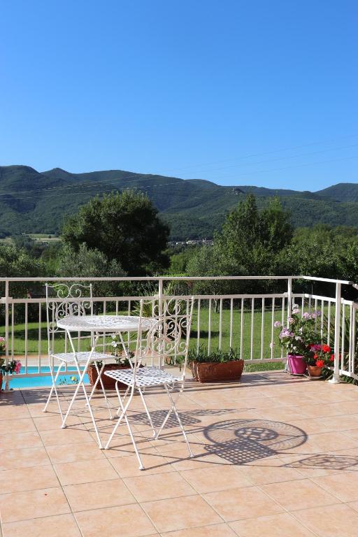 Nespecifikovaný výhled na hory nebo výhled na hory při pohledu z bed and breakfast
