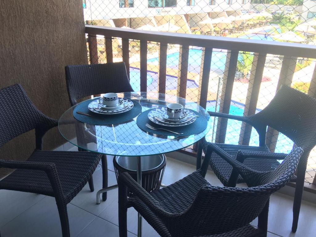  Flat no Resort Cupe Living na Praia Muro Alto Porto de Galinhas